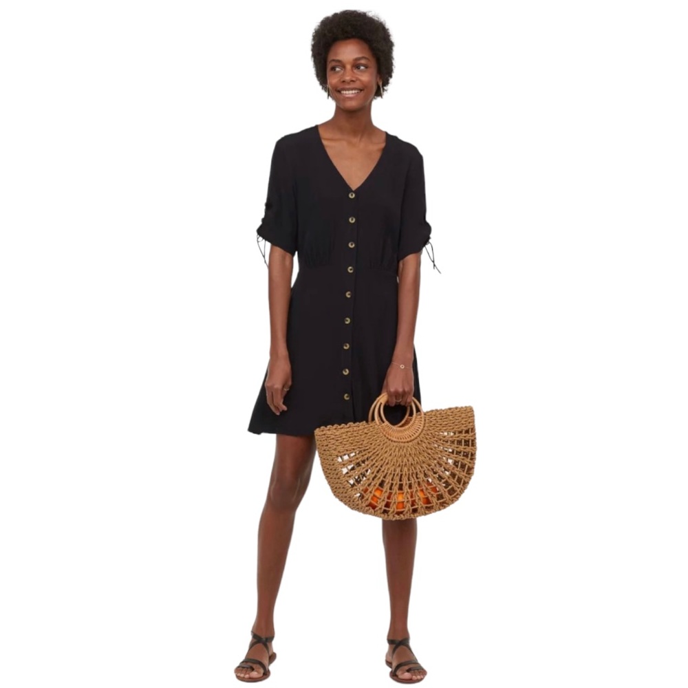 ✨H&M✨ Crêped Dress Size 2